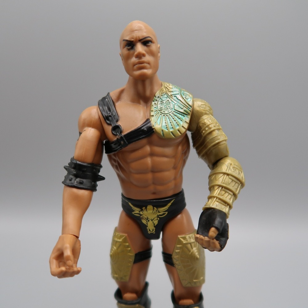 WWE Dwayne The Rock Johnson Create a Superstar Series Action Figure Mattel 2014